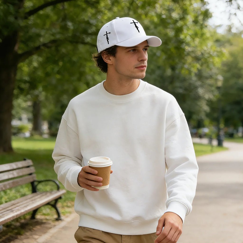 Minimalist Embroidered Baseball Cap Adjustable Curved Brim Casual Streetwear Everyday Hat