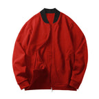 Men's Stand Collar Zip-Up Lightweight Casual Streetwear Jacket