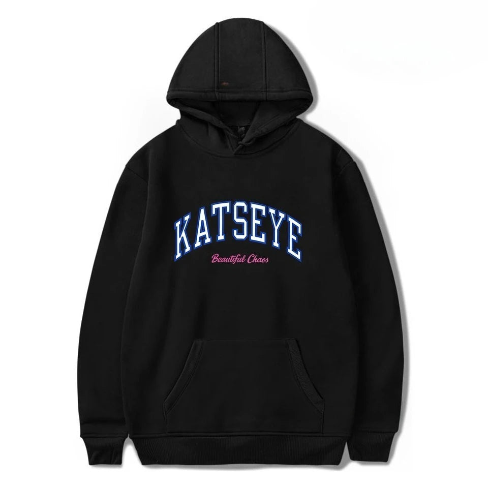 Minimalist Anime Varsity Hoodie with Retro Manga Streetwear Typography