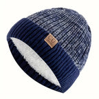Brimless Ribbed Polyester Knit Beanie for Everyday Winter Casual Streetwear and Travel Comfort