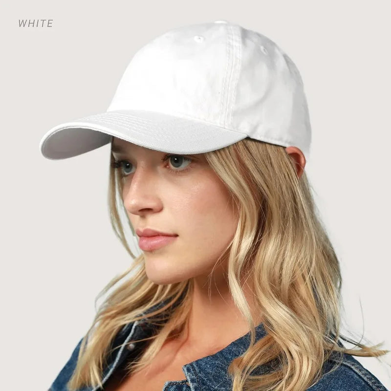 Minimalist Adjustable Cotton Dad Hat with Curved Brim for Everyday Streetwear Casual Fashion