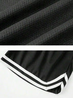Men's Loose Fit Mesh Basketball Shorts with Elastic Waist and Athletic Everyday Comfort