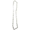 Gothic Barbed Thorn Chain Choker Necklace for Punk and Alternative Streetwear