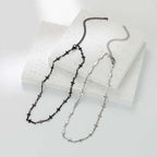 Vintage Gothic Cross Choker Necklace With Punk Chain Alternative Streetwear Fashion Styling