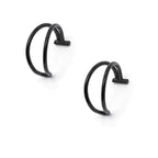 Punk Clip On Lip and Nose Ring Set for Alternative Styling