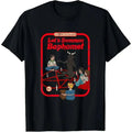 Retro Anime Streetwear Graphic Tee With Dark Occult-Inspired Artwork