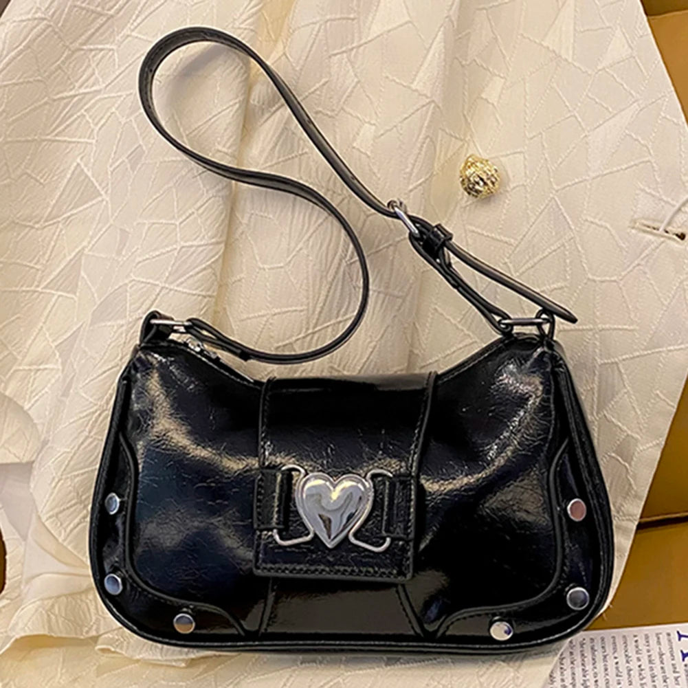 Compact Crescent Crossbody Bag with Adjustable Strap Everyday Carry Design