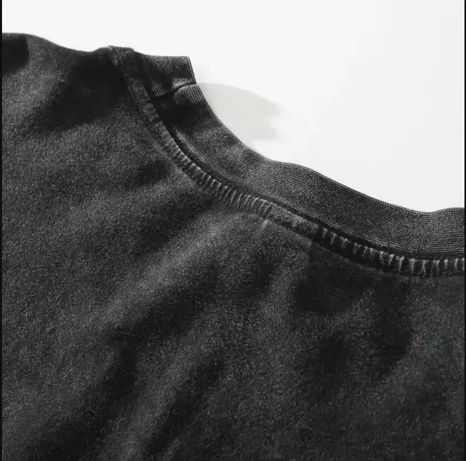 Dark Anime Goth Portrait Oversized Alternative Streetwear Shirt