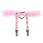Punk Harness Thigh Garter Belt Alternative Gothic Statement Leg Accessory