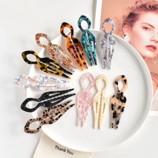 Minimalist French Twist U Shaped Hair Pin for Effortless Chic Updos