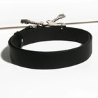 Western Inspired Guitar Buckle Belt for Punk and Y2K Fashion