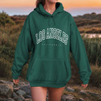 Oversized Collegiate Graphic Hoodie with Relaxed Fit for Everyday Streetwear