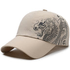 Unisex Graphic Embroidered Baseball Cap with Curved Brim for Casual Everyday Streetwear Style