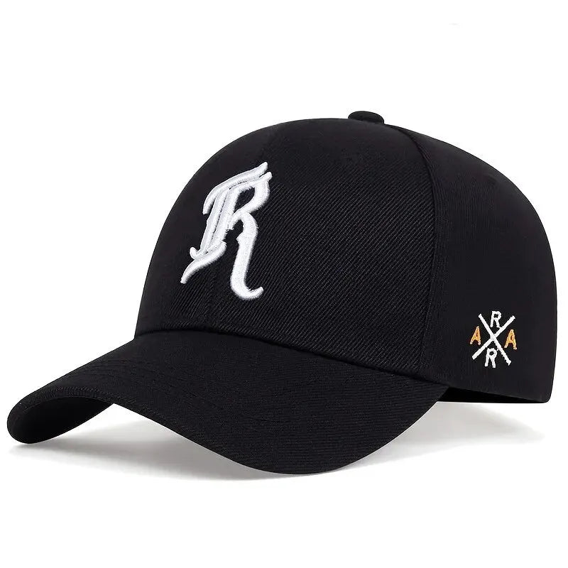 Unisex Embroidered Baseball Cap with Structured Design for Casual Outdoor Everyday Wear