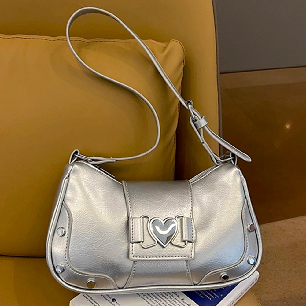 Compact Crescent Crossbody Bag with Adjustable Strap Everyday Carry Design