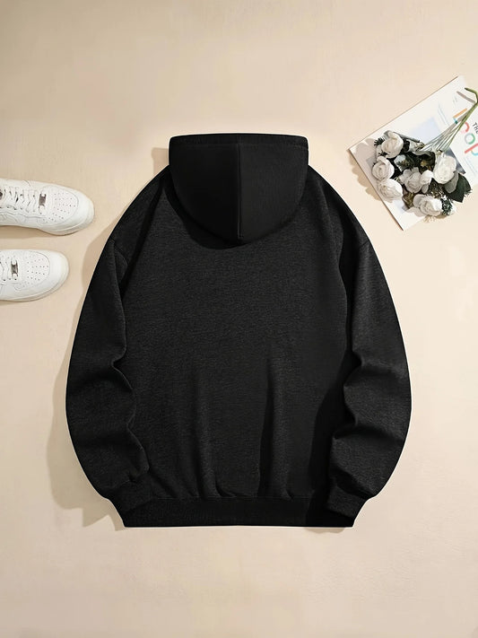 Retro Anime Streetwear Hoodie with Manga-Inspired Typography Graphic Design