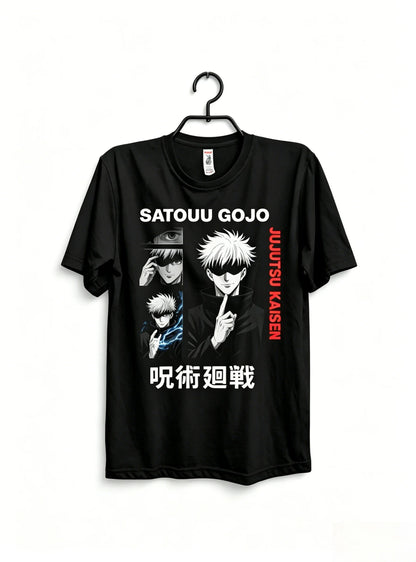 Anime Sorcerer Oversized Japanese Streetwear Graphic Cotton Casual T-Shirt