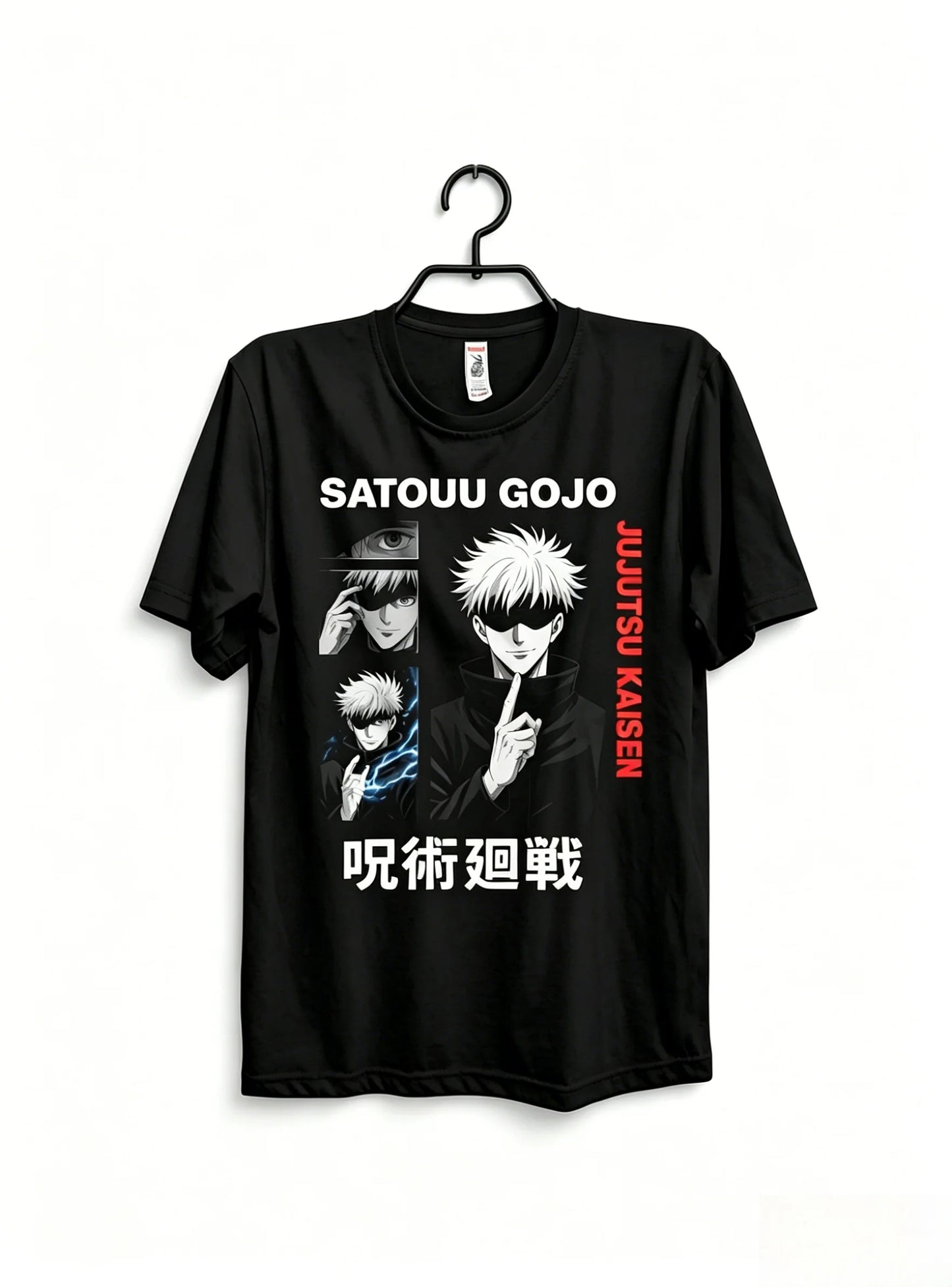 Mystic Sorcerer Anime Graphic Oversized Streetwear Cotton Casual T-Shirt