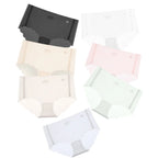 Seven-Piece Ultra-Thin Seamless Low-Rise Brief Set in Pastel Tones
