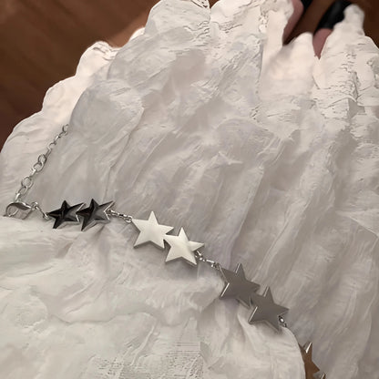 Star Charm Waist Belt Chain for Y2K, Punk and Alternative Fashion
