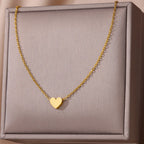 Layered Heart Pendant Necklace for Dark Feminine and Alternative Fashion