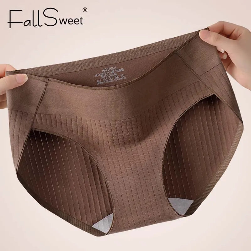 3-Piece Seamless Ribbed Mid-Rise Brief Set in Earthy Neutrals