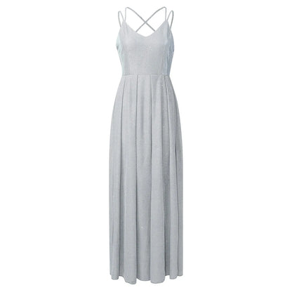 Sparkling Corset Waist Alternative Eveningwear Ball Gown Dress