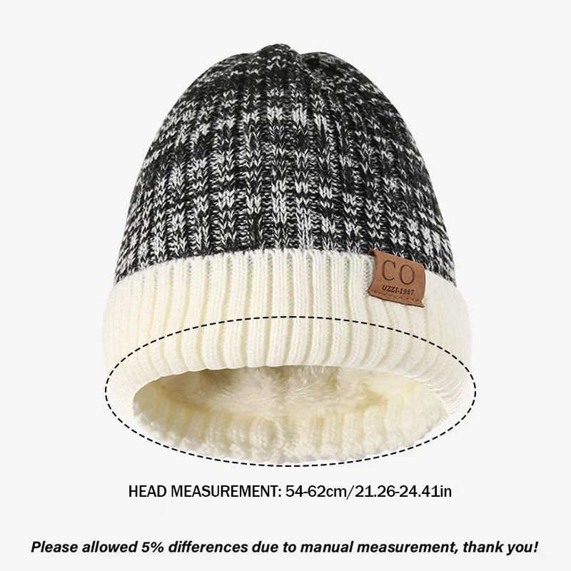 Brimless Ribbed Polyester Knit Beanie for Everyday Winter Casual Streetwear and Travel Comfort