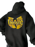 Oversized Urban Graphic Hoodie With Bold Streetwear Inspired Front Artwork