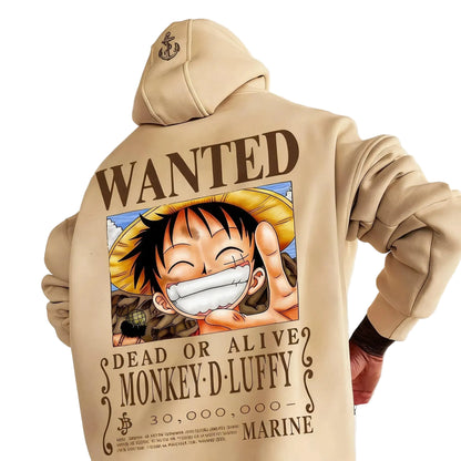 Anime Manga Streetwear Hoodie With Vintage Poster Inspired Graphic Artwork