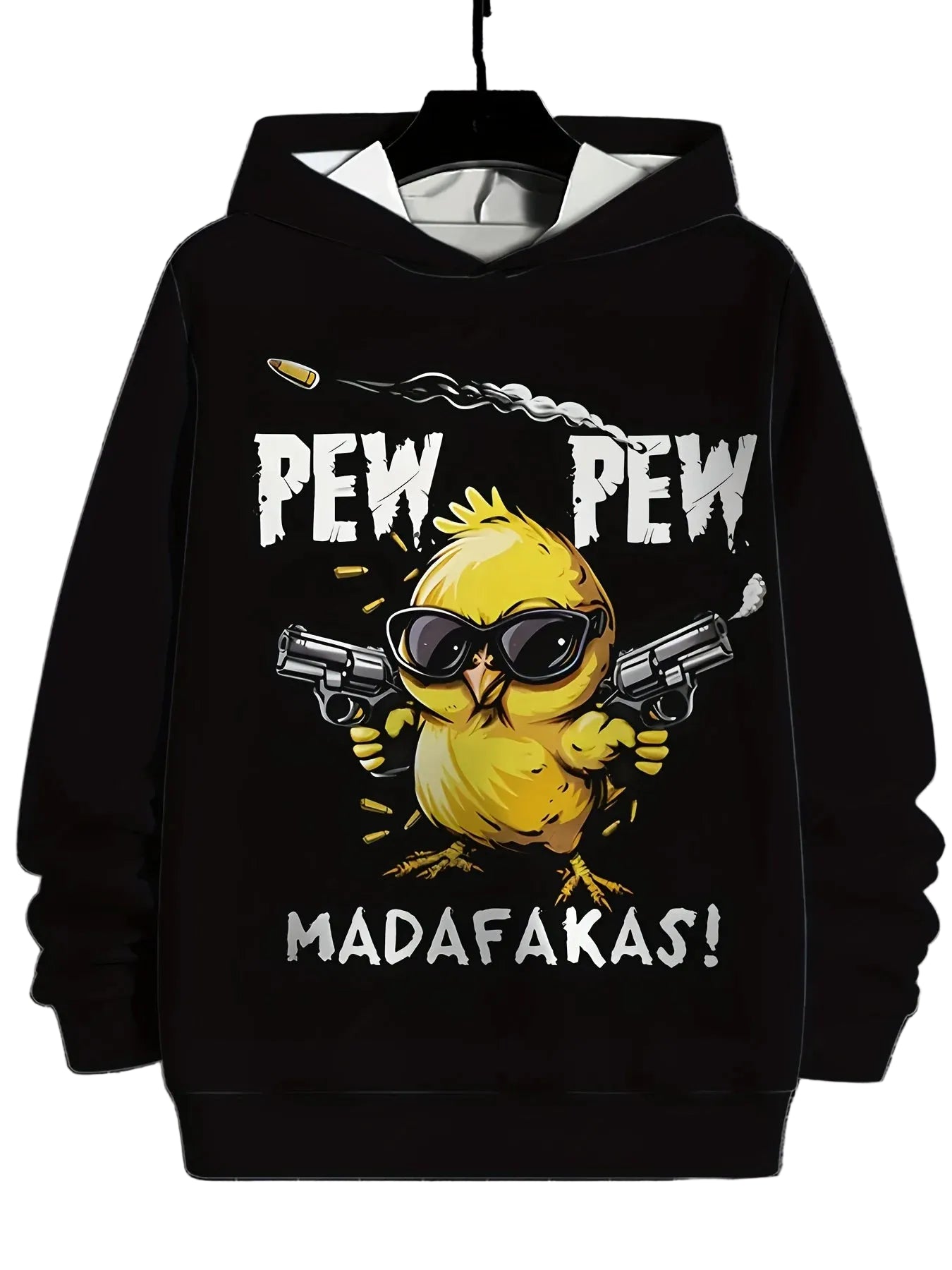 Kawaii Anime Graphic Hoodie with Manga-Inspired Cartoon Streetwear Design