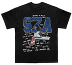 Vintage Portrait Graphic Cotton Streetwear T-Shirt with Retro-Inspired Front Artwork