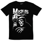 Punk Inspired Streetwear Cotton T-Shirt with Vintage Skull Graphic and Relaxed Casual Fit