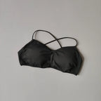 Minimalist Criss-Cross Strap Sling Bralette in Assorted Colors