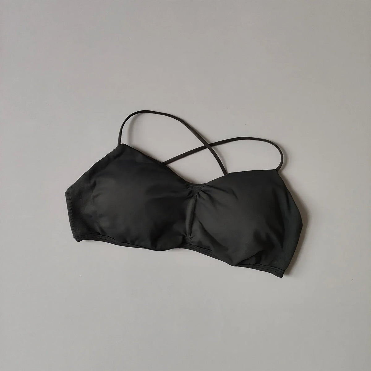 Minimalist Criss-Cross Strap Sling Bralette in Assorted Colors