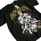 Dark Anime Goth Distressed Oversized Graphic Streetwear Shirt