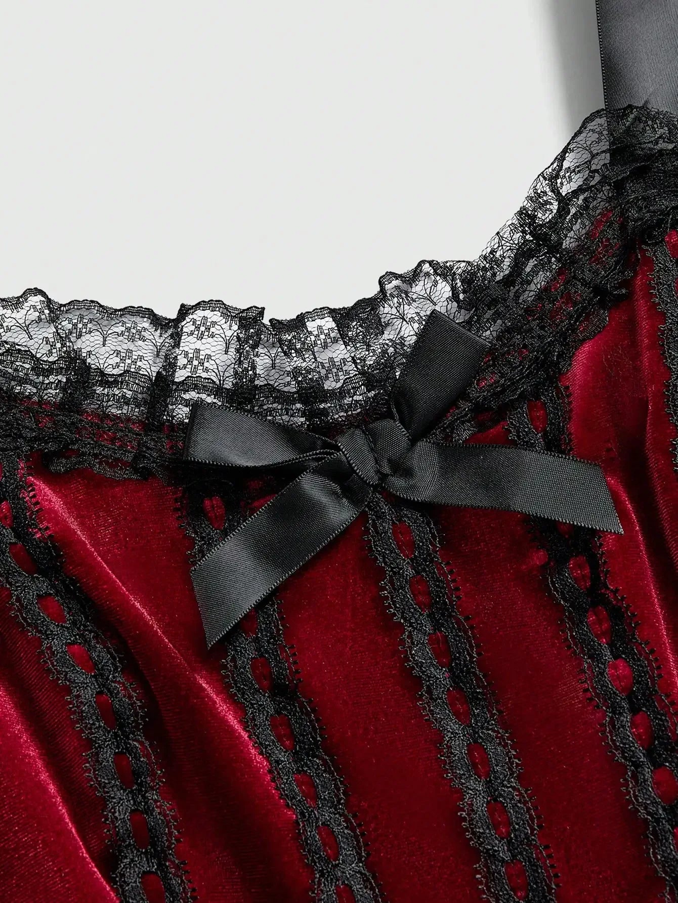 Gothic Corset Ruffle Dress for Alternative Fashion Style - BigCat Streetwear