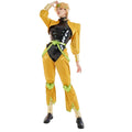 Unisex Coordinated Costume Set with Jacket Trousers Bracers and Contemporary Layered Design