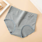 4-Piece Plus-Size Women’s High-Waisted Briefs Set with Full-Coverage Silhouette, Smooth Finish and Neutral Color Assortment