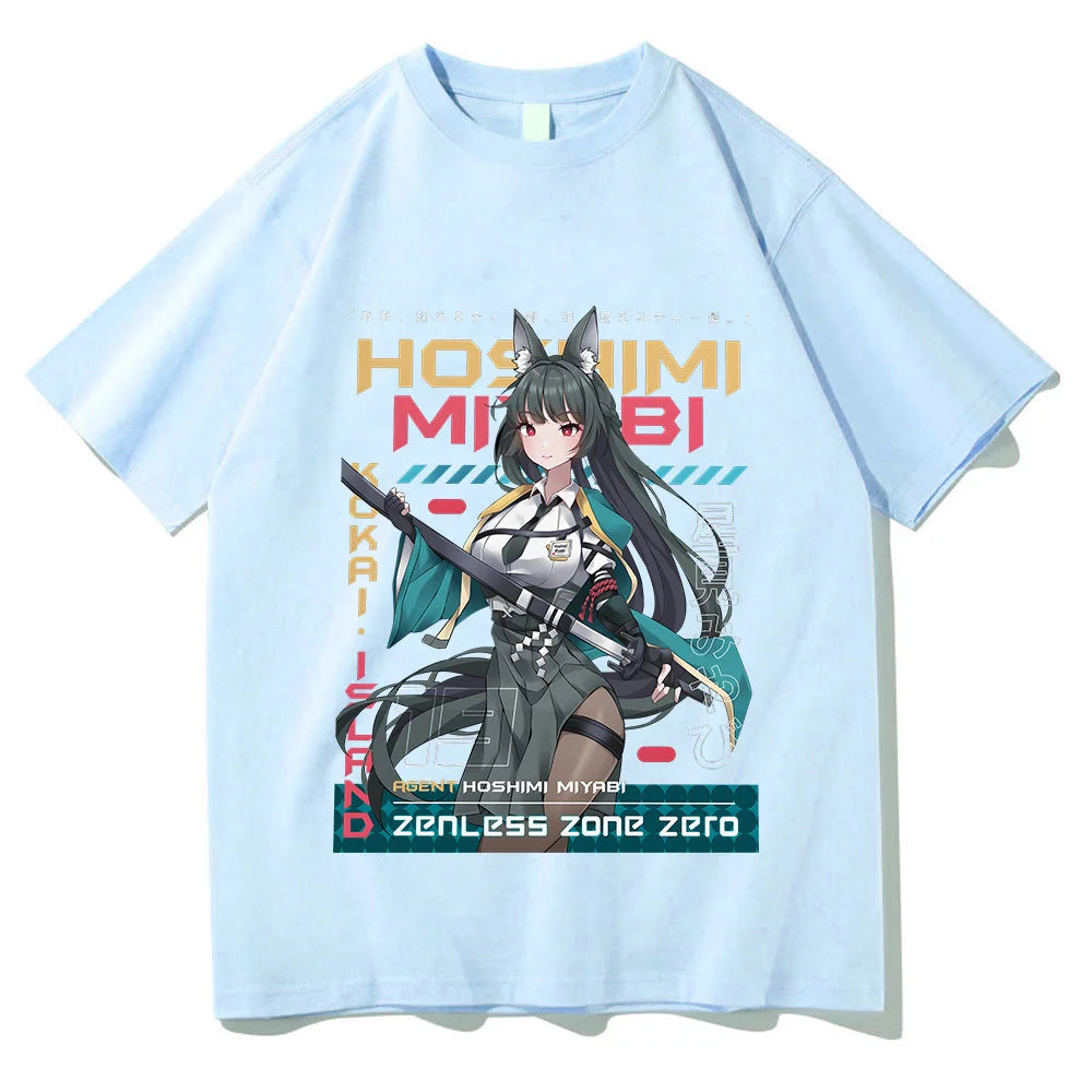 Kawaii Anime-Inspired Graphic Casual Oversized Japanese Streetwear Cotton T-Shirt