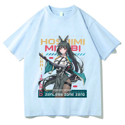 Kawaii Anime-Inspired Graphic Casual Oversized Japanese Streetwear Cotton T-Shirt