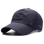 Lightweight Quick Dry Baseball Cap Adjustable Curved Brim Outdoor Performance Hat