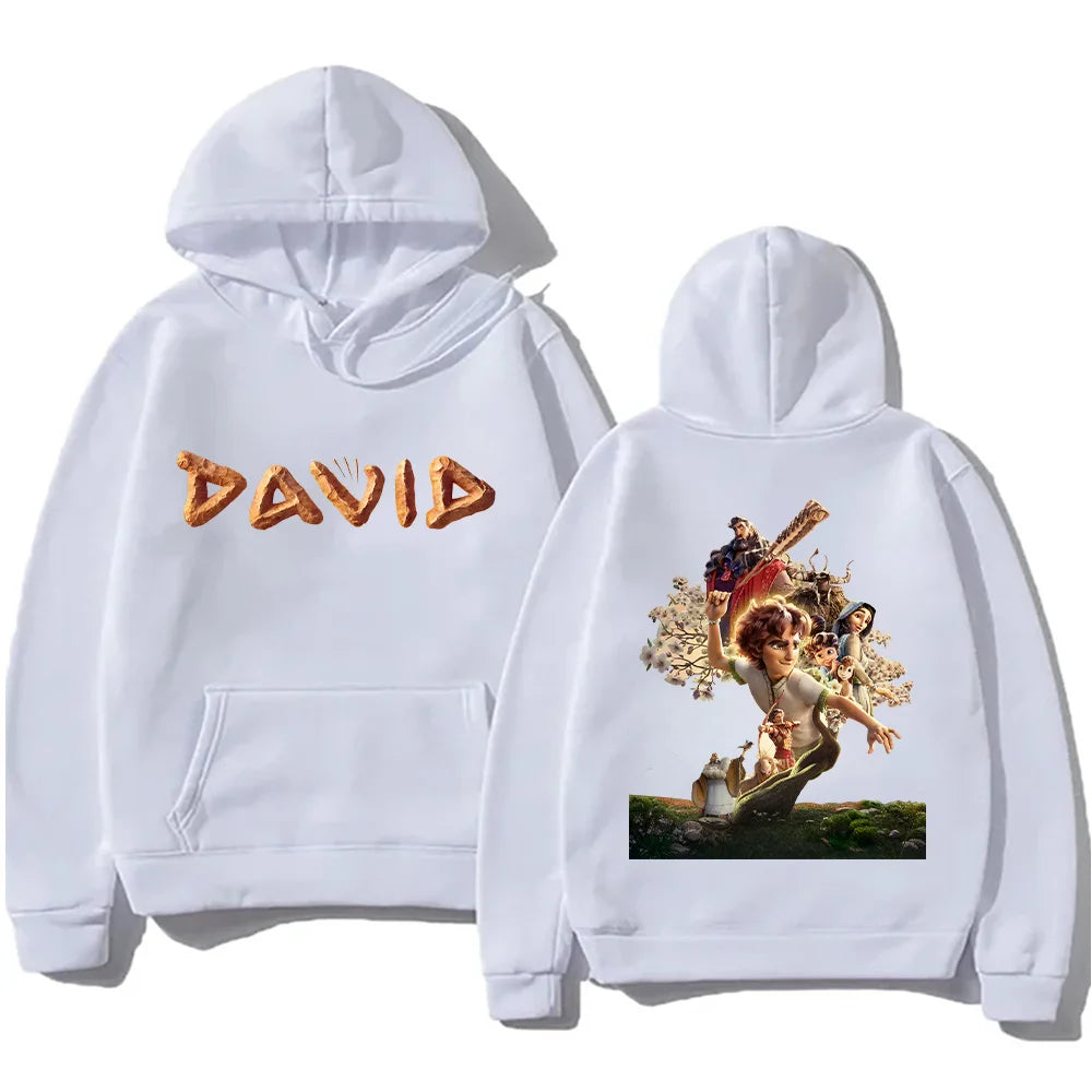 Anime-Inspired Warrior Art Hoodie with Japanese Streetwear Aesthetic