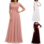Flowing Long Sleeve Maxi Dress With Defined Waist Silhouette