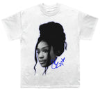 Vintage Portrait Graphic Cotton Streetwear T-Shirt with Retro-Inspired Front Artwork