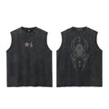 Anime Shadow Spider Gothic Sleeveless Tank Top