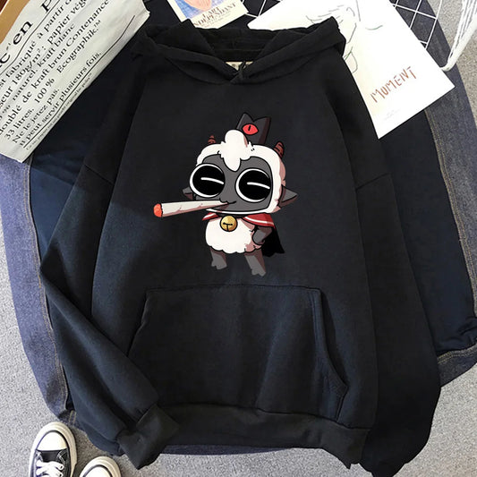 Kawaii Anime Cat Hoodie with Manga-Inspired Chibi Streetwear Artwork