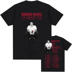 Vintage Tour-Inspired Graphic Cotton Streetwear T-Shirt with Retro Front Print
