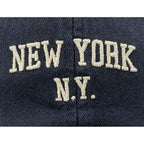 Vintage Embroidered Baseball Cap Adjustable Curved Brim Casual Streetwear Everyday Hat