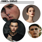 Mixed Septum and Horseshoe Ring Set for Alternative Body Styling